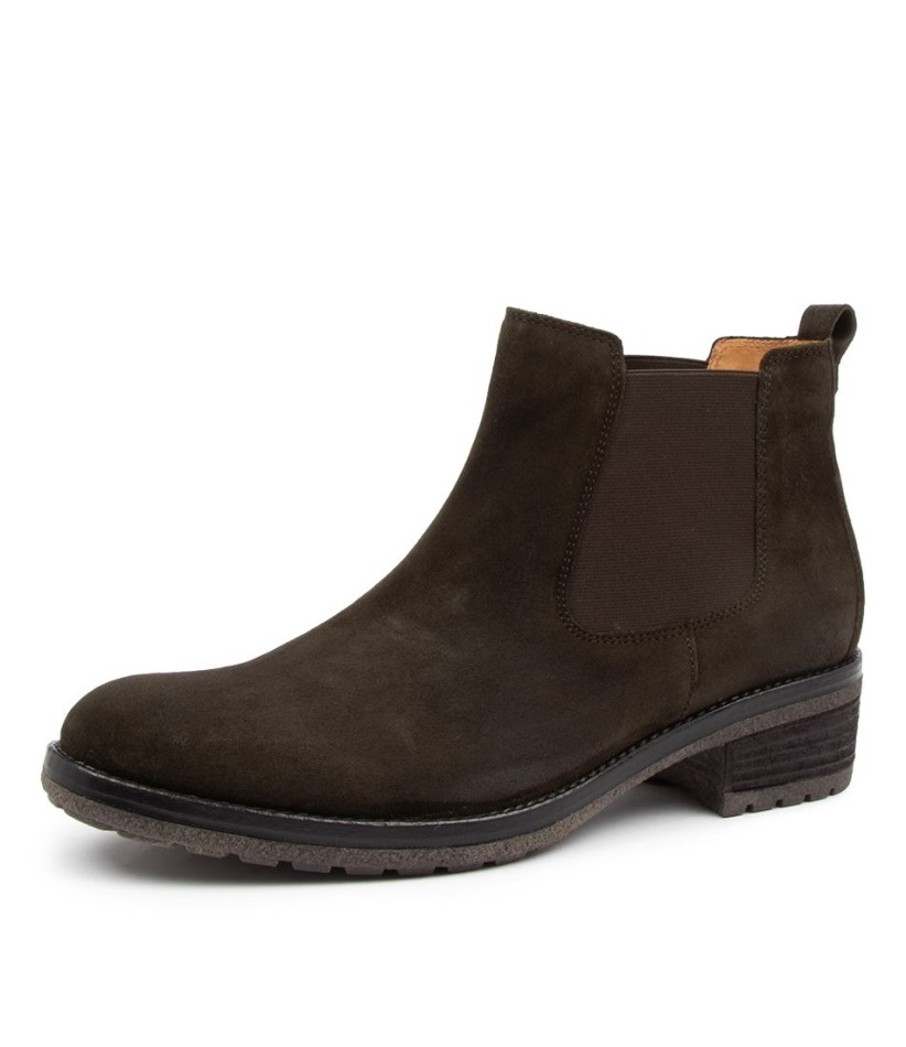 Gabor En Daim Vert Matilda | Exclusif